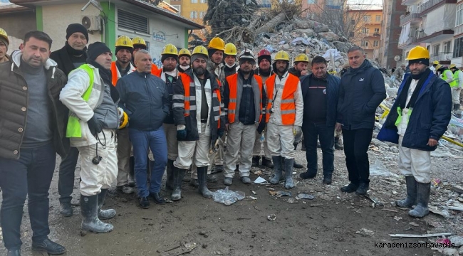 GMİS Yönetimi, yeniden deprem bölgesine yola çıktı