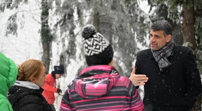 KOCAMAN KAR SEZONUNU HEMŞEHRİLERİYLE AÇTI