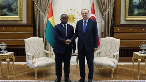 Cumhurbaşkanı Erdoğan, Gine Bissau Cumhurbaşkanı Embalo ile görüştü