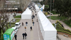 İftar sonrası buluşma adresi yine aynı nokta olacak: Fuarda tüm hazırlıklar tamam