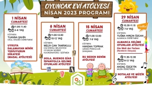 Oyuncak Evi Nisan Ayı Pprogramı