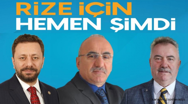 AK Parti Rize'den Açıklama: 