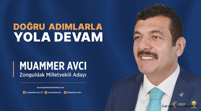 AK Parti Zonguldak Milletvekili Adayı Muammer Avcı