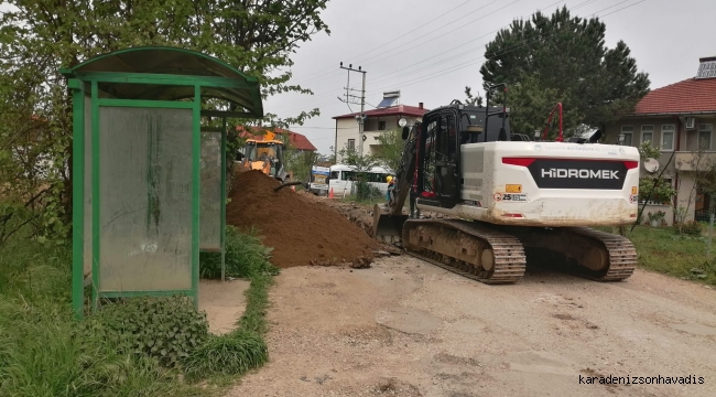 Büyükşehir Belediyesi Akyazı İnönü Mahallesi’nde altyapı çalışmalarını başlattı