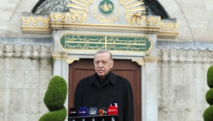 Cumhurbaşkanı Erdoğan, bayram namazını Ayasofya-i Kebir Cami-i Şerifi'nde kıldı