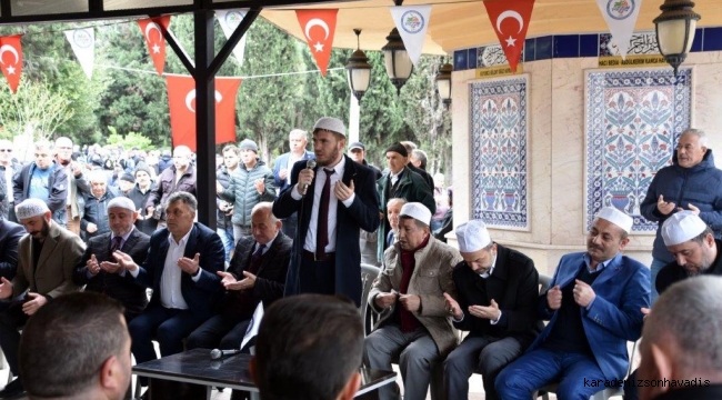 KDZ EREĞLİ ŞEHİR MEZARLIĞINDAKİ MEVLİD PROGRAMINA YOĞUN İLGİ