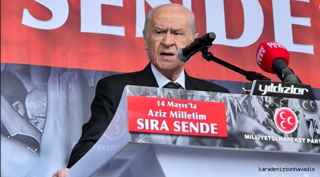 MHP Lideri Devlet Bahçeli'den Akşener'e tepki: Partisinde ülkücü bırakmadı!