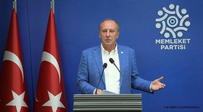 Muharrem İnce seçim için açılan bağış hesaplarını paylaştı