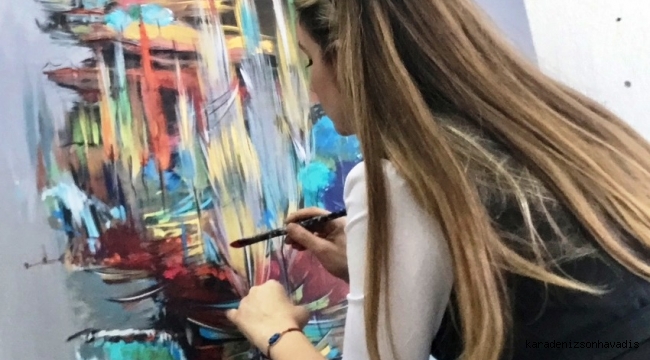 RESSAM LEYLA AFACAN KODAMAN, SANKO’DA SERGİ AÇACAK