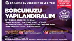 Sakarya Büyükşehir’de yapılandırma başvuruları başladı