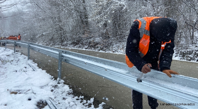 Sakarya Büyükşehir’den can kaybını önlemek için kar-kış demiyor