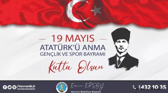 Havran Belediyesi 19 Mayıs Mesajı