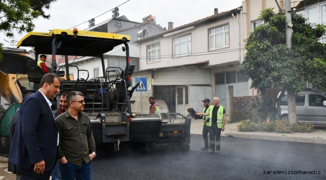 İZNİK BELEDİYESİ İLE YOLLARA KALİTE, ULAŞIMA KONFOR GELİYOR