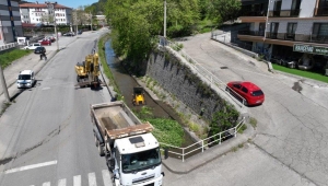 Kdz. Ereğli'de dere yatakları temizleniyor