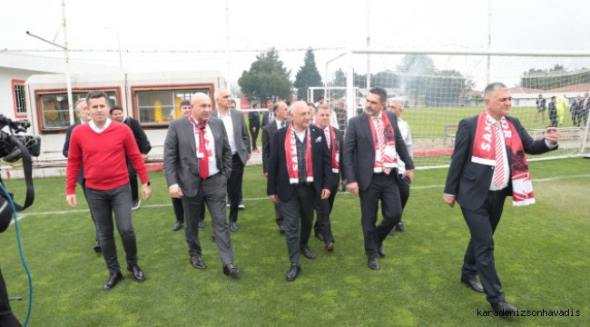 TFF Başkanı Mehmet Büyükekşi'den Yılport Samsunspor'a Ziyaret