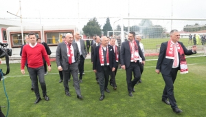 TFF Başkanı Mehmet Büyükekşi'den Yılport Samsunspor'a Ziyaret