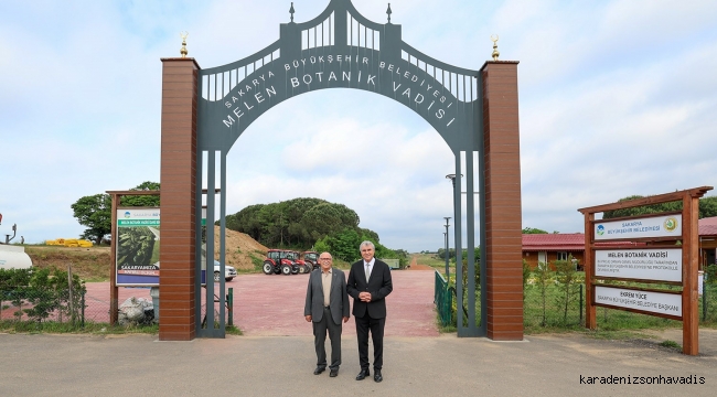 Başkan Yüce, “Botanik Park projemizle vadiyi yaşam merkezi haline taşıyacağız”