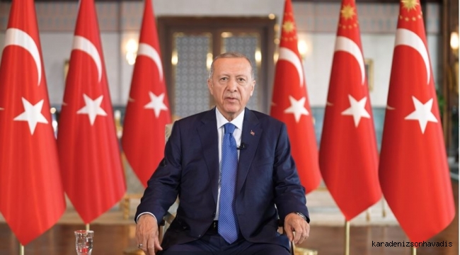 Cumhurbaşkanı Erdoğan’dan bayram mesajı