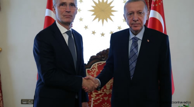 Cumhurbaşkanı Erdoğan, NATO Genel Sekreteri Stoltenberg ile görüştü