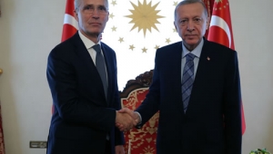 Cumhurbaşkanı Erdoğan, NATO Genel Sekreteri Stoltenberg ile görüştü