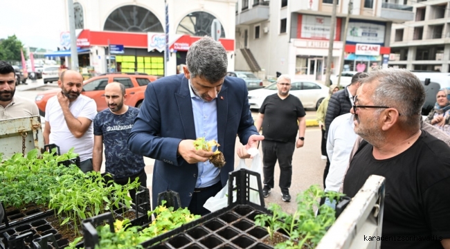 KARTEPE’DE 60 BİN FİDE DAHA TOPRAKLA BULUŞTU