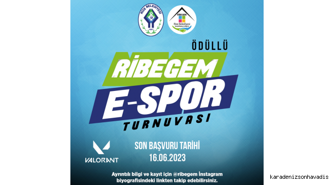 RİZE’DE E-SPOR TURNUVASI DÜZENLENECEK