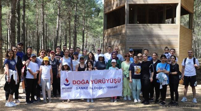 SANKO Üniversitesi Hastanesi'nde doğa yürüyüşü etkinliği