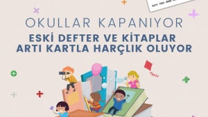 Silivri'deki eski defter ve kitap Artı Kart ile harçlık oluyor