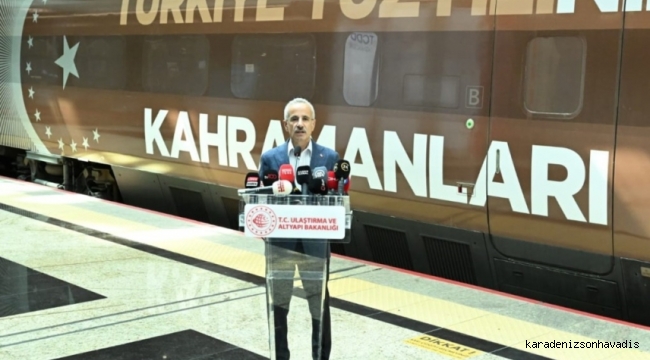 15 Temmuz Demokrasi Ve Milli Birlik Treni Yola Çıktı