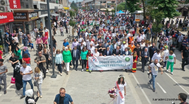 7. Geleneksel Düzce Otları Bereket Festivali başlıyor