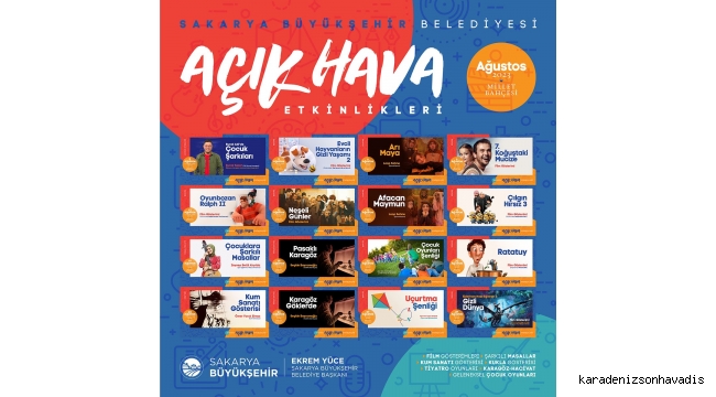 Açık hava etkinlikleri başlıyor