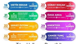 Amfi Tiyatro'da yaz etkinlikleri başlıyor