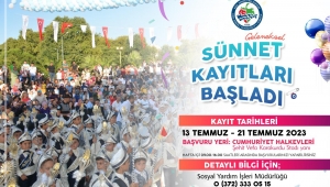 Kdz Ereğli'de geleneksel sünnet şöleni kayıtları başladı