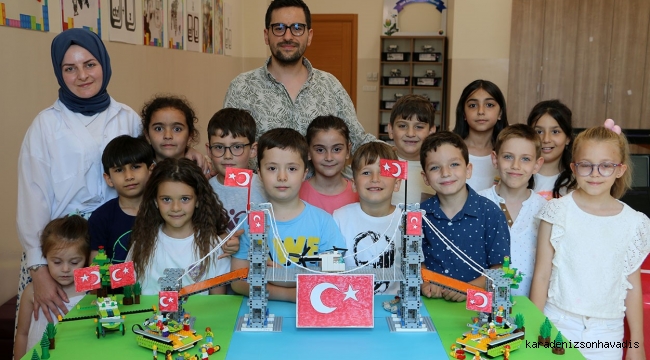 Minik öğrencilerden anlamlı etkinlik