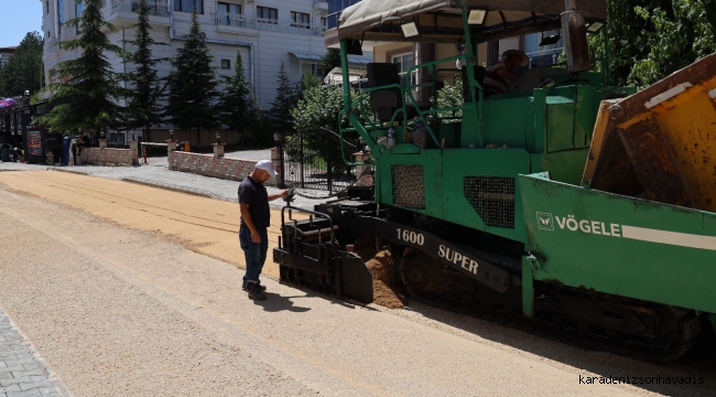 Safranbolu Belediyesi Asfalt Sezonuna Hızlı Girdi