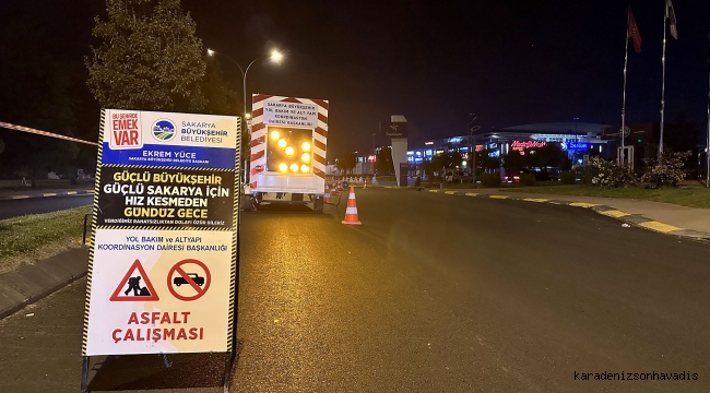 Serdivan’ın en yoğun caddesi yeni yüzüne kavuştu