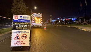 Serdivan’ın en yoğun caddesi yeni yüzüne kavuştu