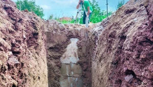 Söğütlü’nün evsel atıksuları bin 200 metrelik yeni hat sayesinde güvenle taşınacak