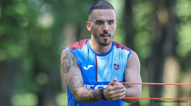 Trabzonspor'da yeni transfer ilk antrenmanına çıktı!