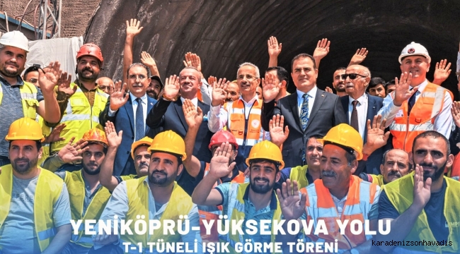 YENİKÖPRÜ-YÜKSEKOVA TÜNELİ İLE MESAFELER KISALACAK