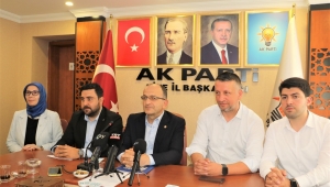 AK Parti Rize İl Başkanı Hikmet Ayar, basınla bir araya geldi