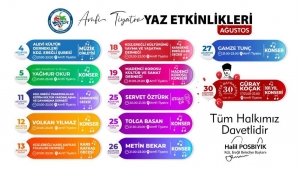 Amfi Tiyatro yaz etkinlikleri ağustos ayı programı açıklandı 