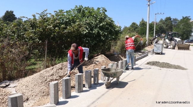 Asfalt çalışmaları devam ediyor