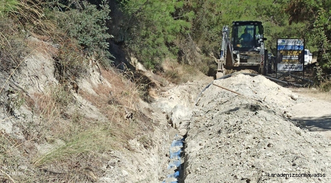 Büyükşehir Gökgöz Mahallesi’nin içme suyu sorununa yeni hat ile çözüm olacak