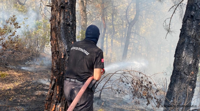 Düzce İtfaiyesi Çanakkale'de