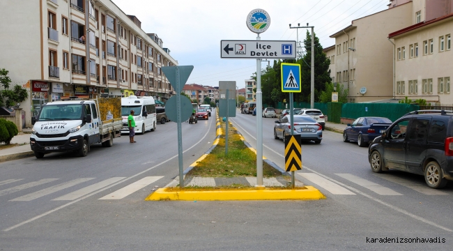 Hendek’in ulaşımı yeni renkleriyle artık daha güvenli