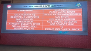 KADIN FUTBOL LİGİ’NDE FİSKTÜR ÇEKİLDİ, İLK HAFTA MAÇI TRABZONSPO