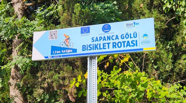 Sakarya’da bisiklet tutkunlarının beklediği haber Artık yolu QR kodu gösterecek