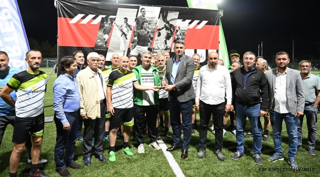 50 YAŞ ÜSTÜNDE SUADİYESPOR ŞAMPİYON