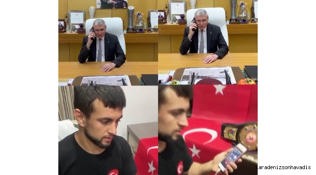 Dünyayı dize getiren Mükremin’e ilk telefon Yüce’den: “Türkiye seninle gurur duyuyor”